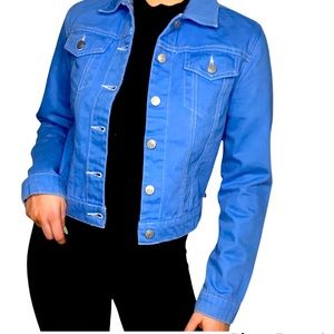 POLO JEANS CO., RALPH LAUREN - Vintage sky blue denim jacket. Size US L